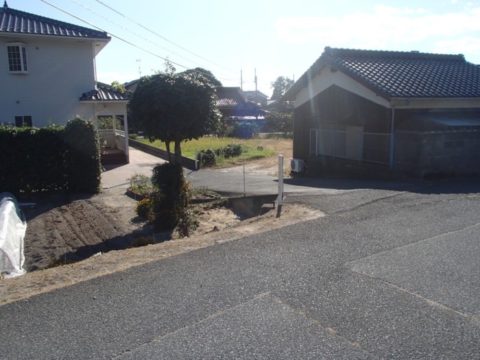 外構工事、完了しました。